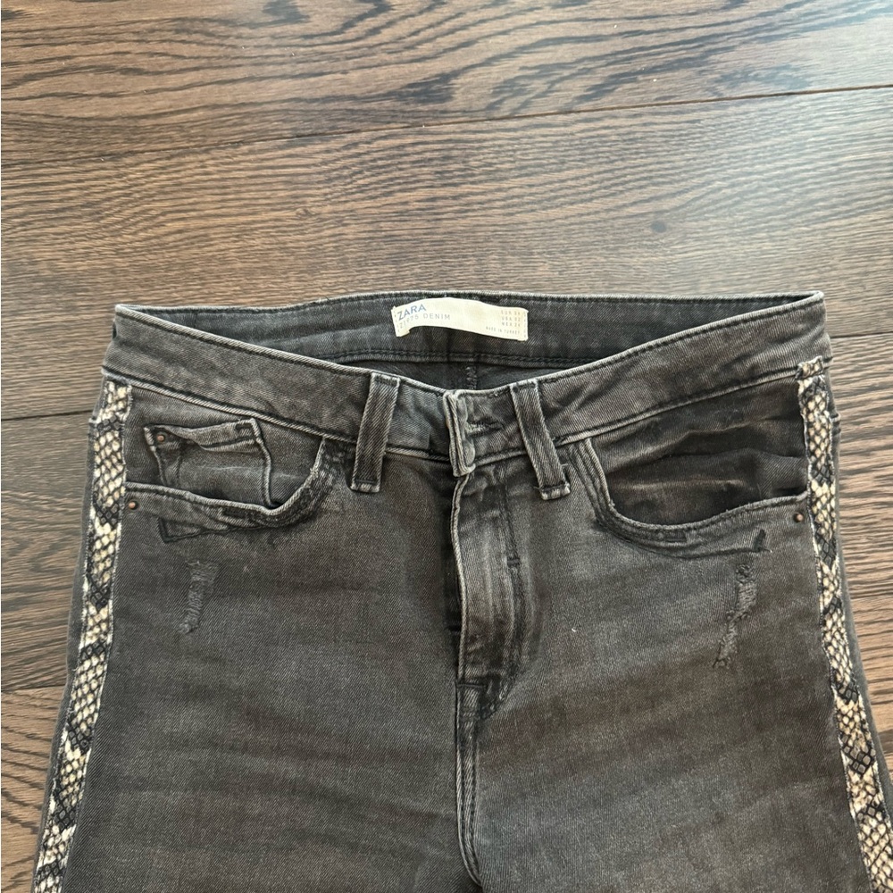 Zara Black Skinny Jeans - Picture 2 of 4